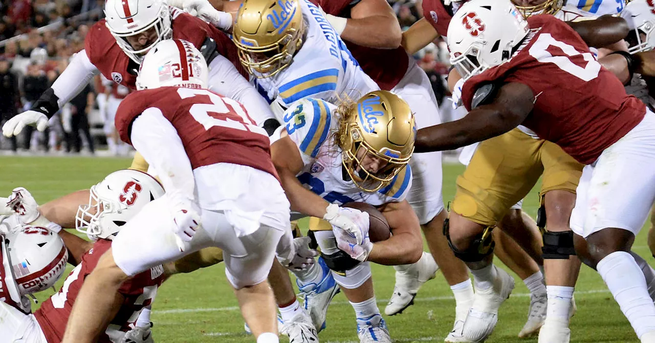 Carson Steele runs for 3 TDs on his birthday, No. 25 UCLA routs Stanford 42-7