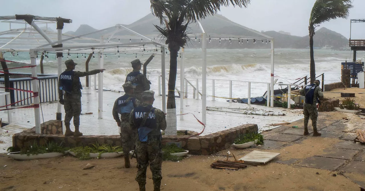 Norma makes landfall near Mexico's Los Cabos resorts as Category 1 hurricane