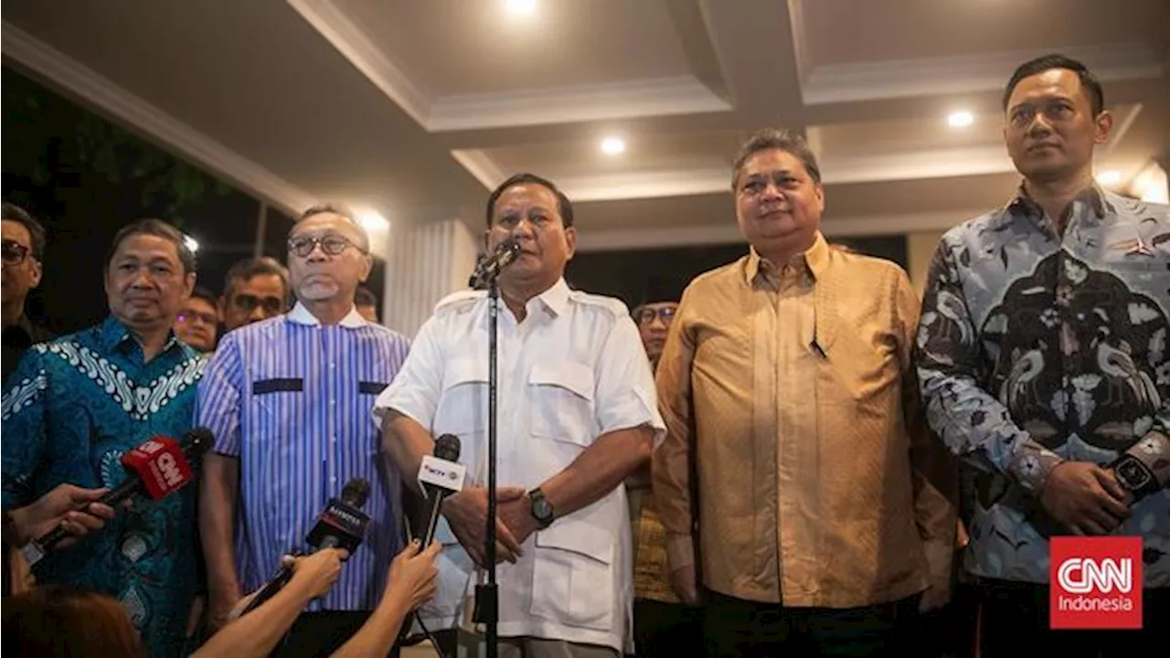 Pernyataan Lengkap Prabowo Umumkan Gibran Cawapres di Pilpres 2024