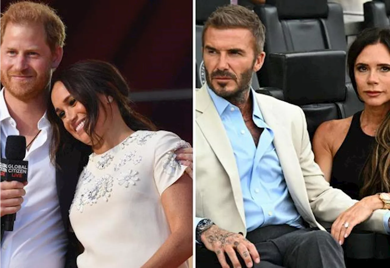 David Beckham e Victoria, è lite con Meghan e Harry