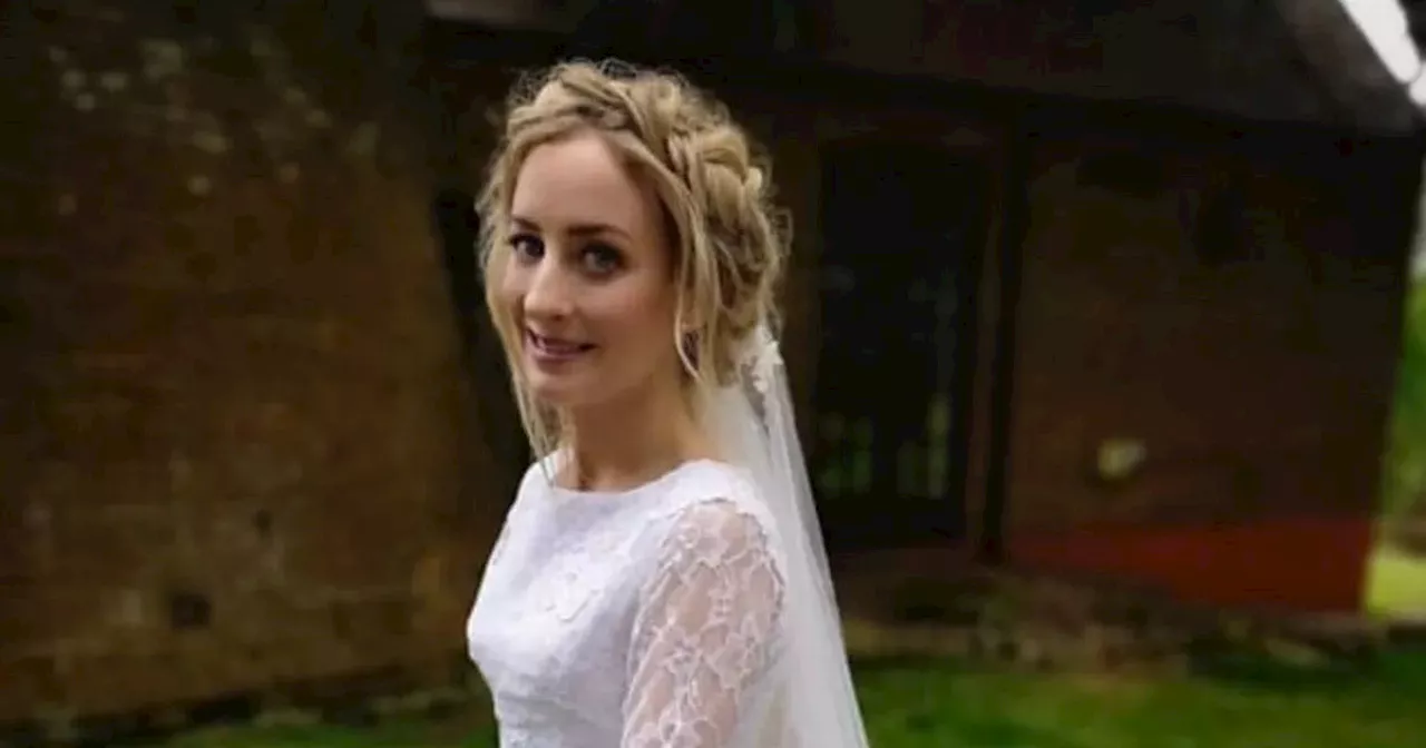 Bride ties knot in £35 dress she found in charity shop after getting engaged