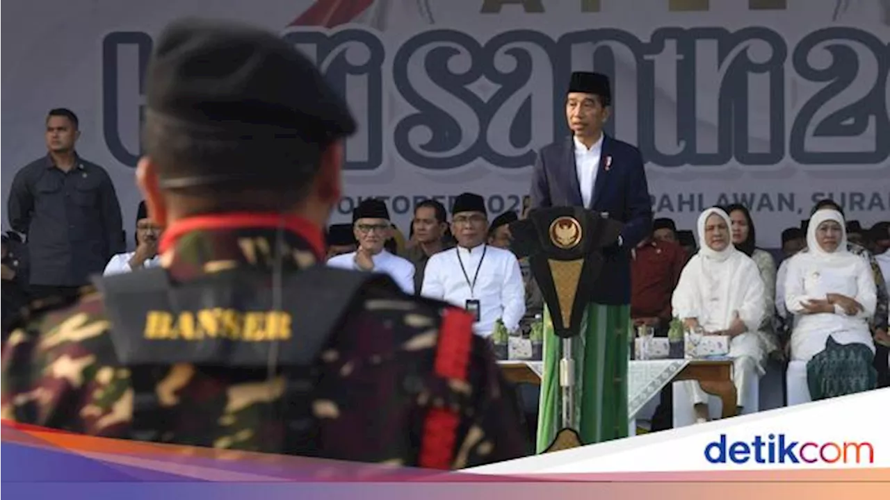 Peringatan Hari Santri Nasional 2023 di Surabaya