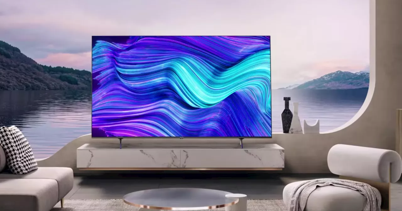 This 55-inch Mini-LED QLED TV is discounted from $580 to $380 today