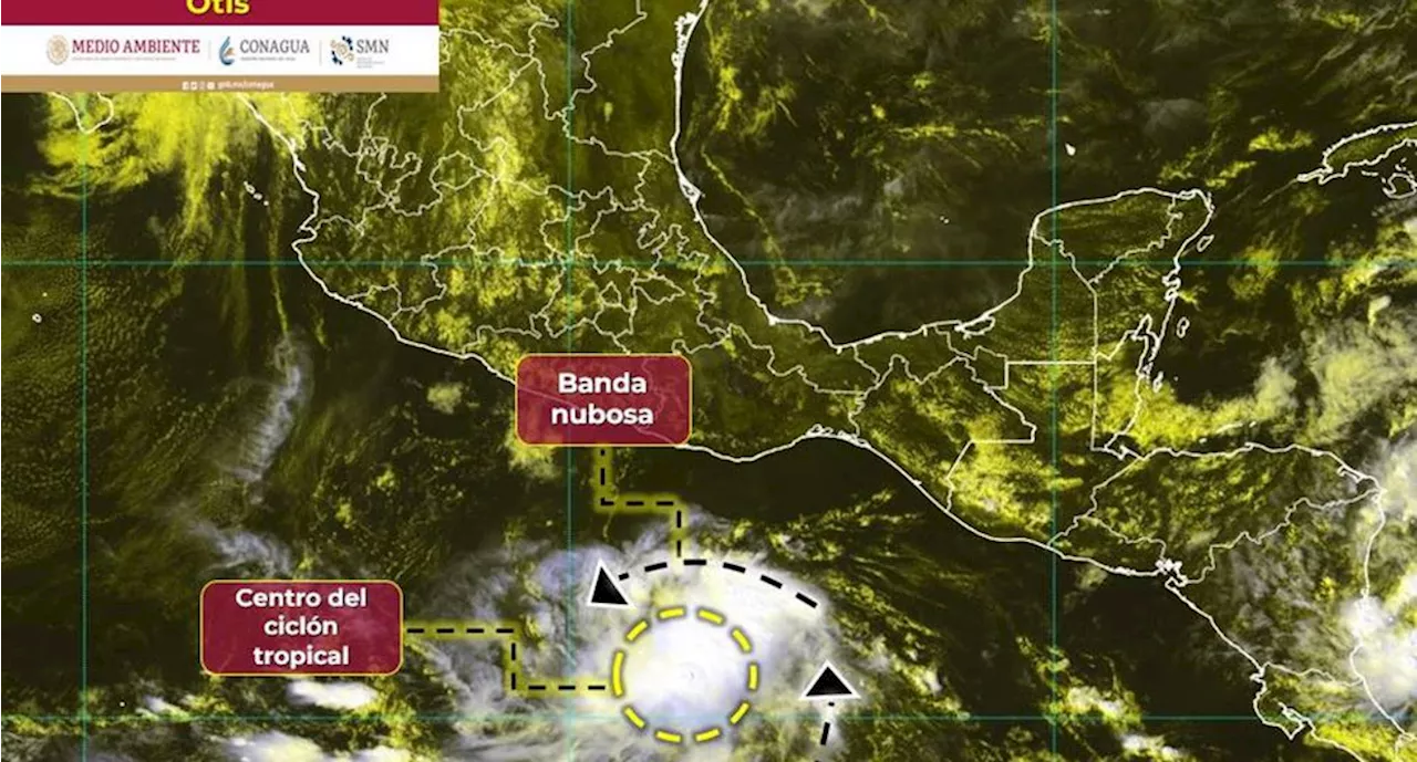 Se forma la tormenta tropical 'Otis' en costas de Oaxaca