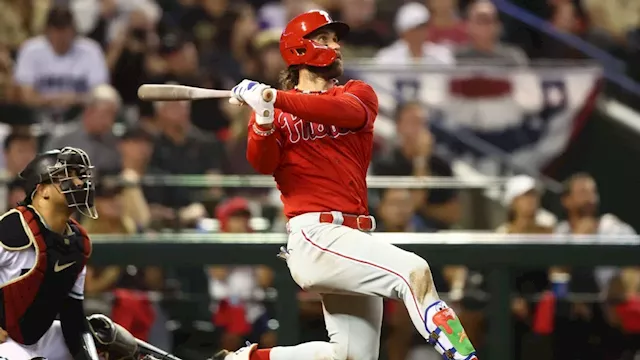 Harper, Schwarber, Castellanos power Phillies past Diamondbacks 5-3 in Game  1 of NLCS, SiouxlandProud, Sioux City, IA