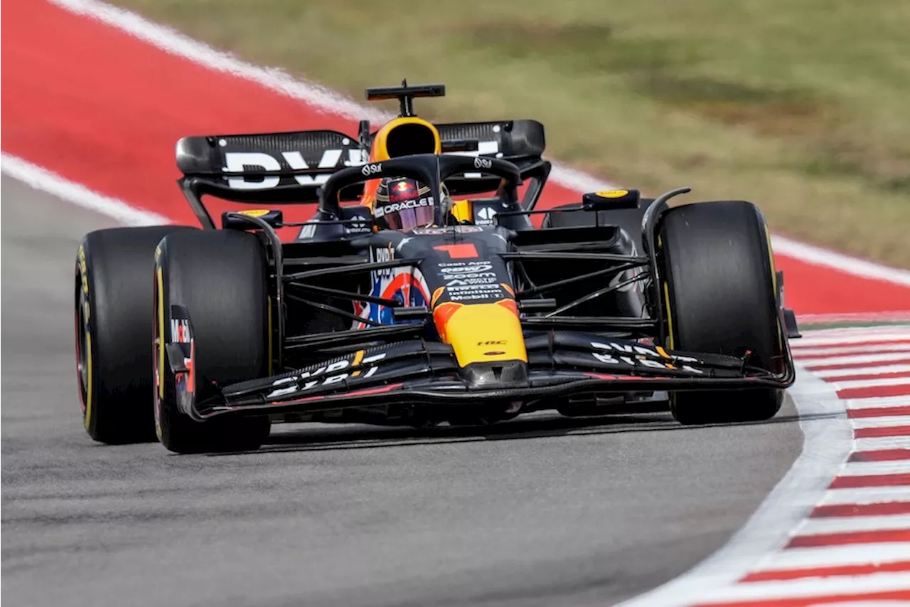 Schon wieder Verstappen: Weltmeister gewinnt Austin-Sprint