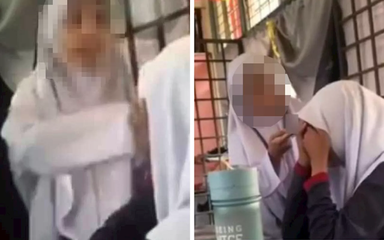 Cops probe viral video of Kajang school girl slapping classmate