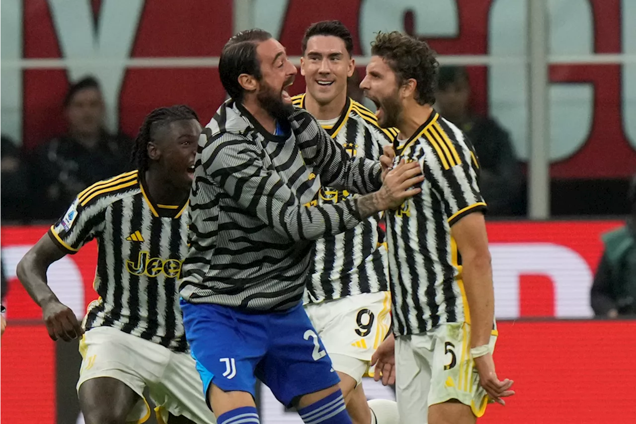 Tearful Locatelli earns Juve slim win over 10-man Milan