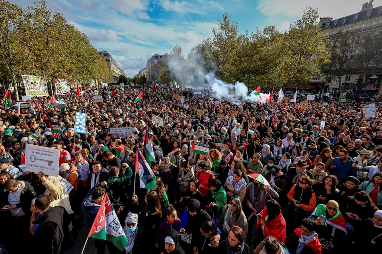 Thousands join pro-Palestinian demonstration in Paris