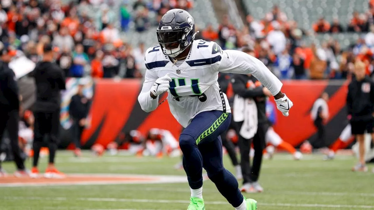 WR DK Metcalf, C Evan Brown, RB Zach Charbonnet out for Seahawks