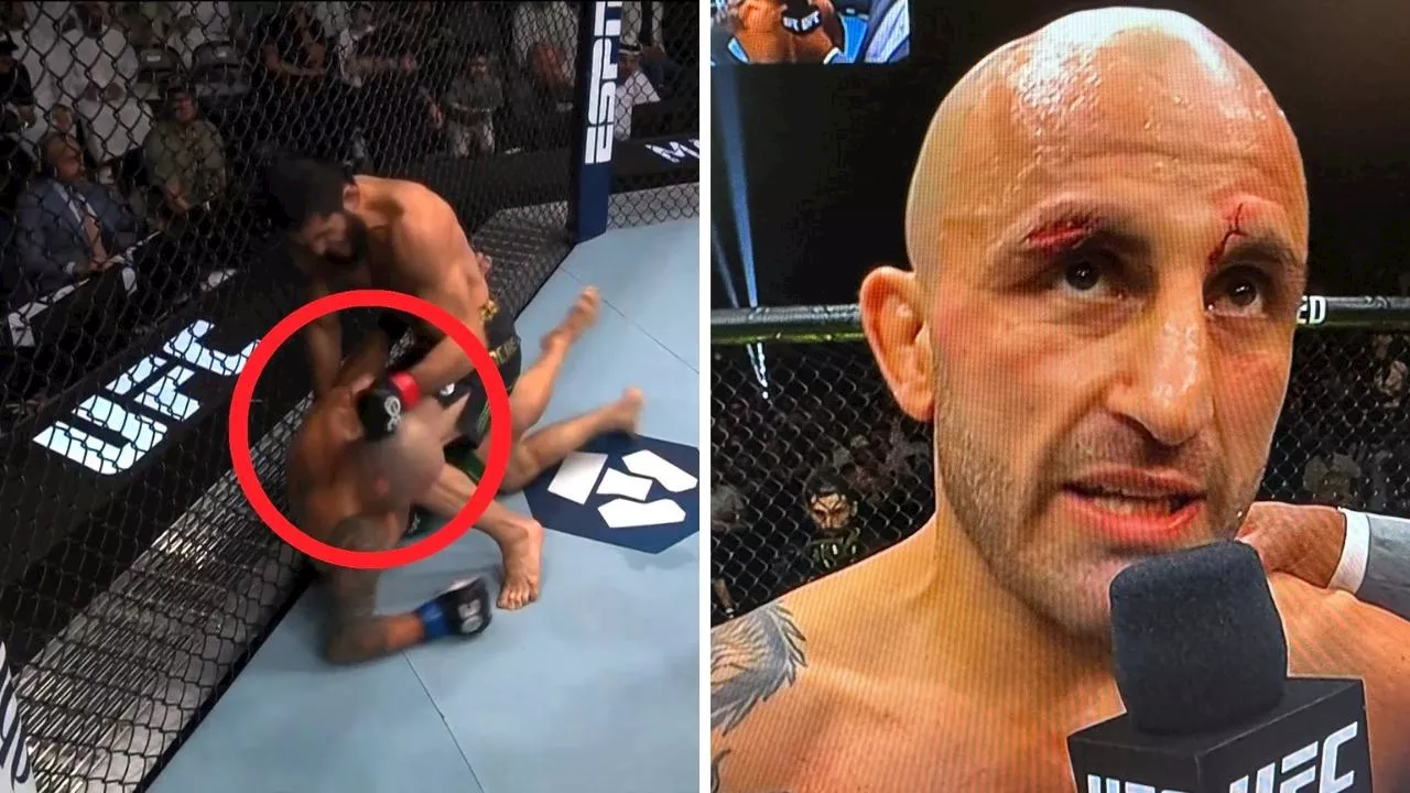 Conor calls out illegal act used against Volk in brutal UFC defeat