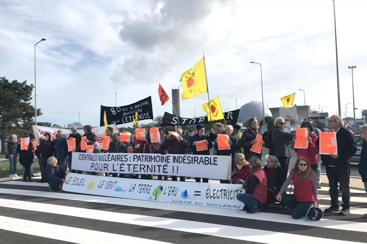 'Un patrimoine indésirable pour l'éternité', les anti-nucléaires contre les deux nouveaux réacteurs de Chinon