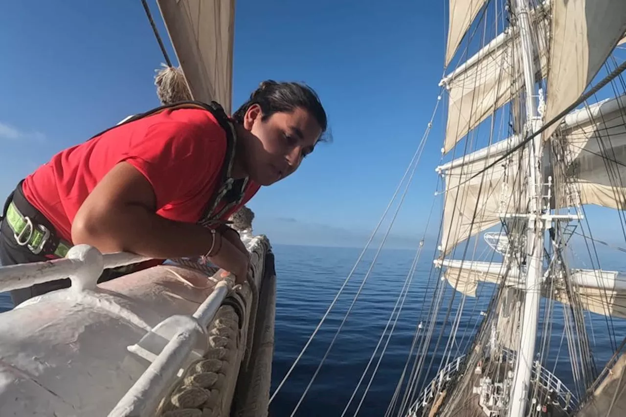 VIDEO. À bord du Belem, trois-mâts de légende, de jeunes Marseillais rêvent de flamme olympique