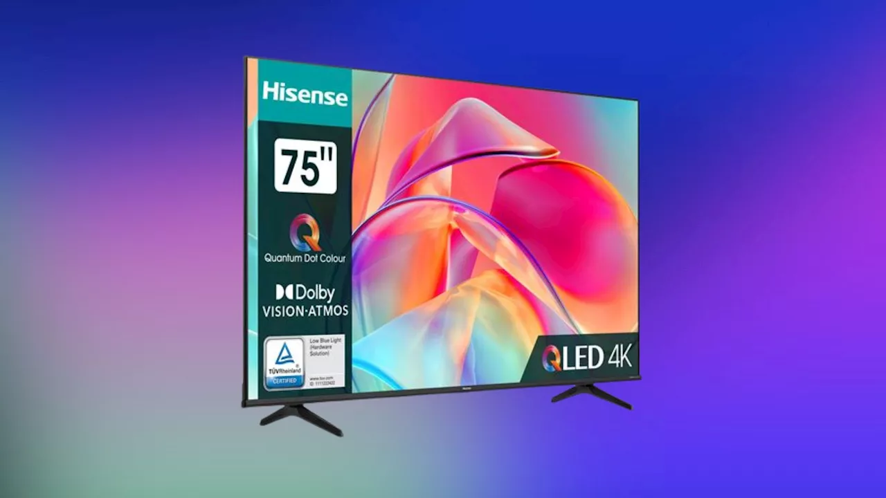 799 €, c’est le super prix de ce TV 4K QLED géant de 75 pouces