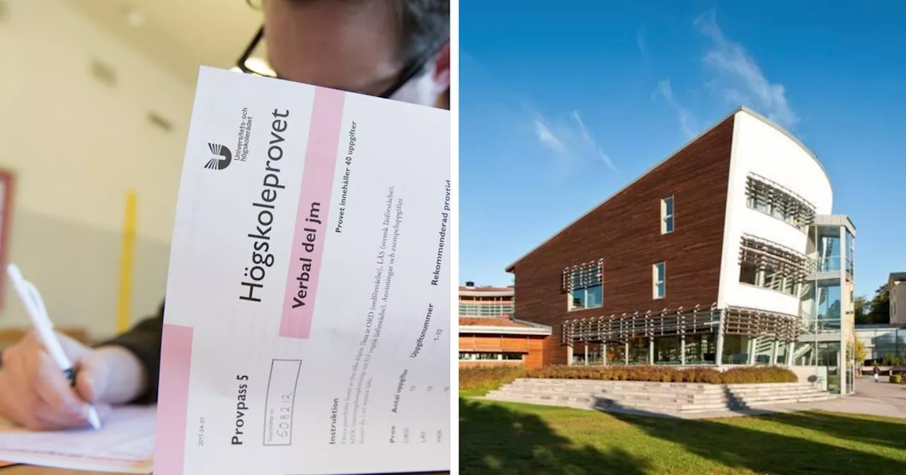 Efter larm om vägglöss – ny lokal för högskoleprov