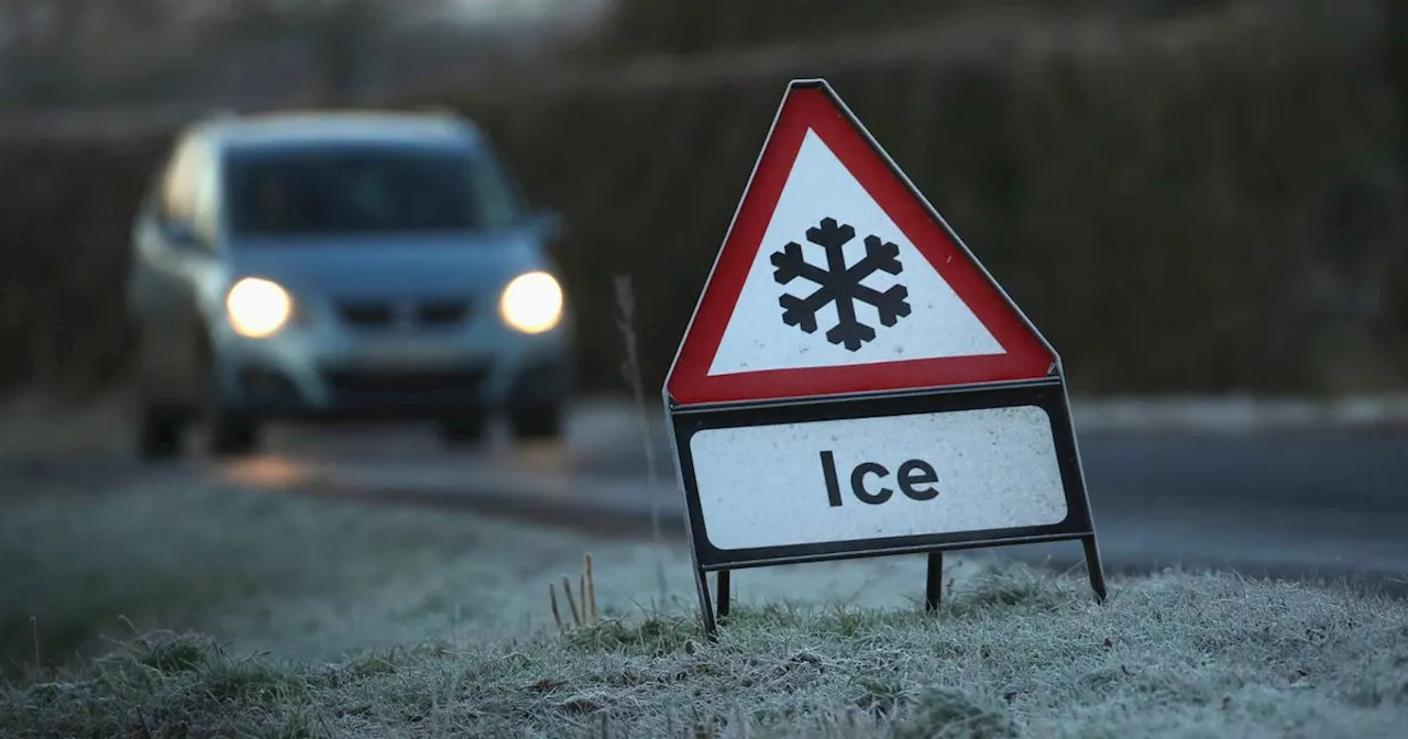 Lanarkshire to freeze over as ice warning expected to cause chaos on roads