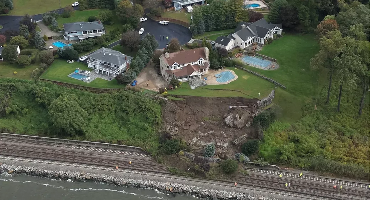 Metro-North and Amtrak service in NYC area disrupted by Westchester mudslide