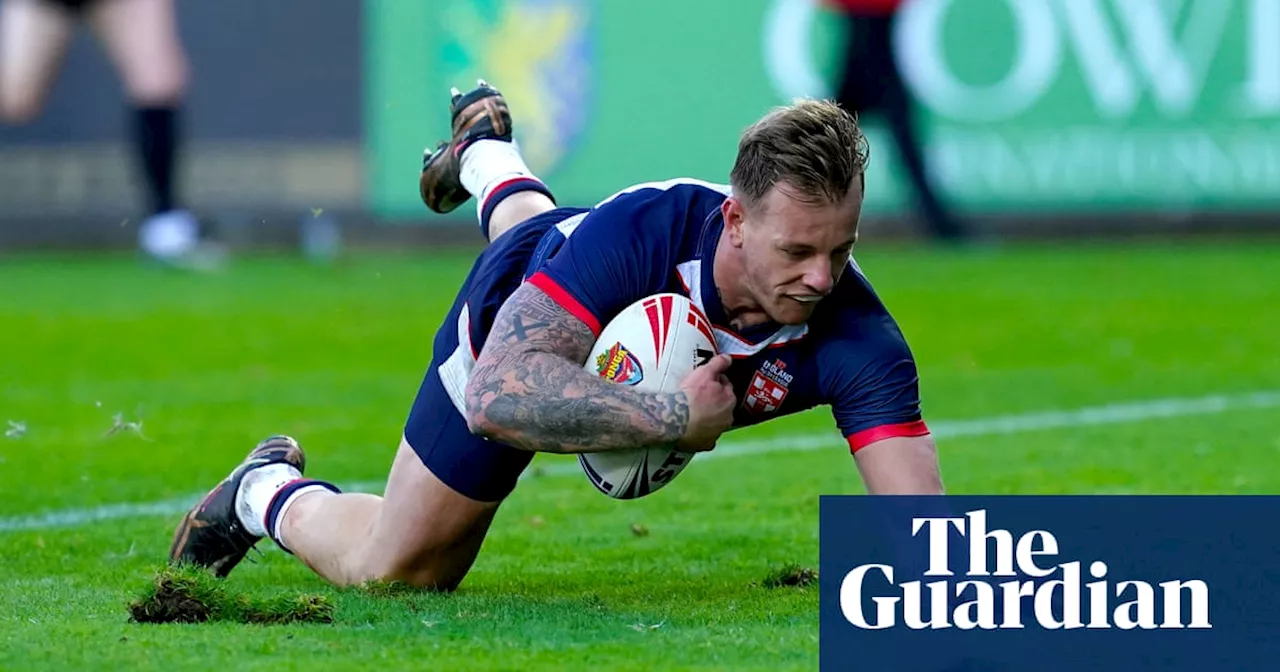 Tom Johnstone at the double as England stutter to victory over Tonga