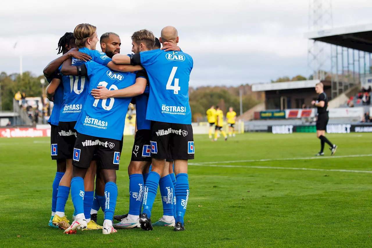 Höjdpunkter: Se det bästa från allsvenska mötet mellan HBK och Mjällby