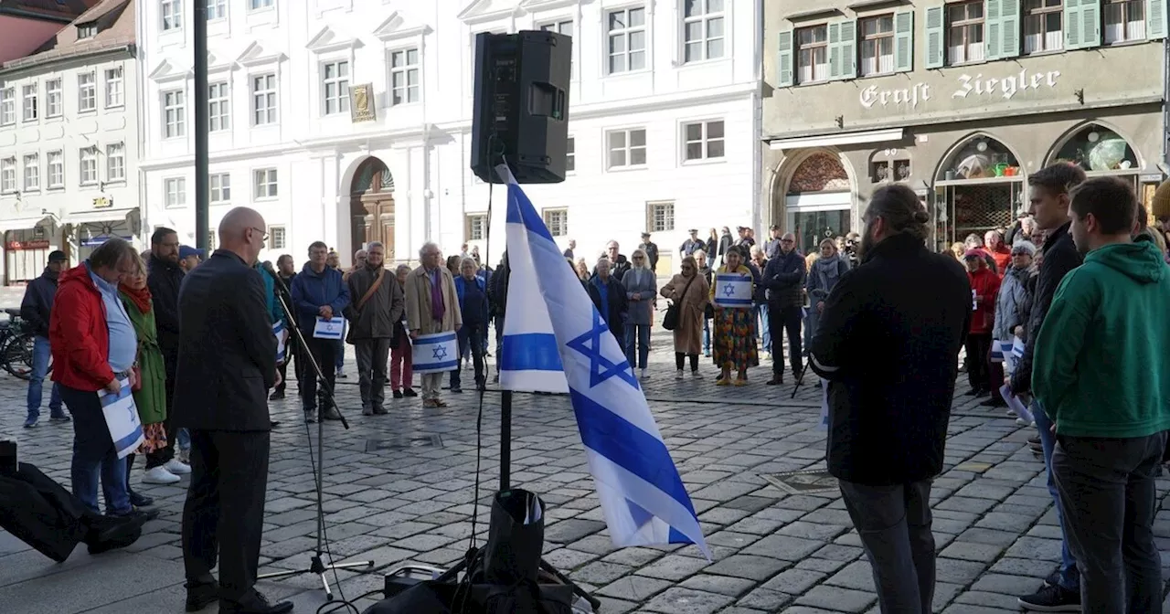 Solidaritätskundgebung für Israel in Landshut