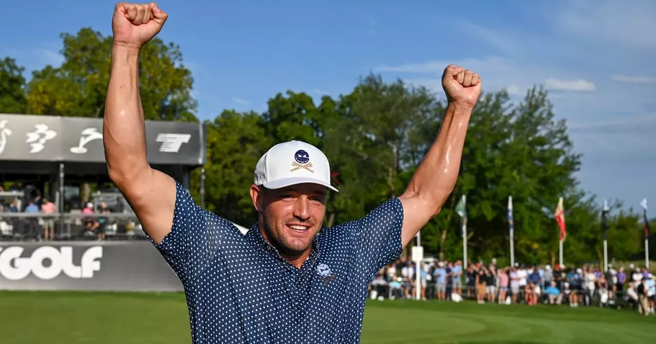 Bryson DeChambeau lands £12m LIV Golf jackpot as Crushers win Team Championship