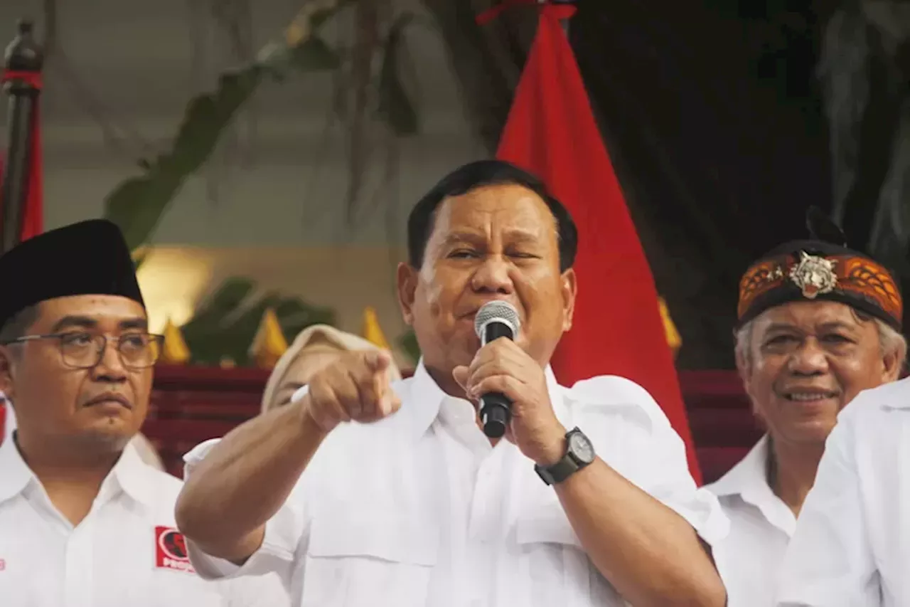 Batas Pendaftaran Capres Cawapres Makin Dekat, Prabowo Masih Belum Ada Sinyal Deklarasikan Wakilnya