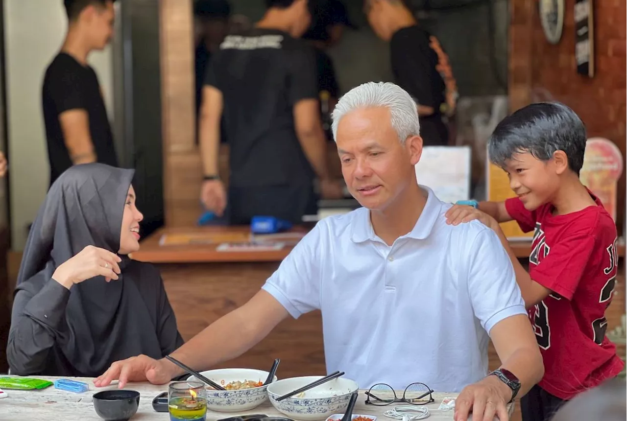 Tiba-Tiba Ganjar Didekati Gibran, Padahal Awalnya Cuma Makan Mi di Akhir Pekan