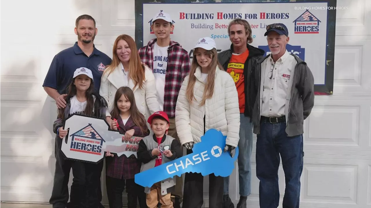 Army veteran gifted mortgage-free home