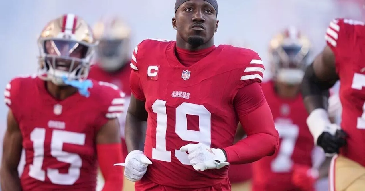 49ers' Deebo Samuel out 2 games; Christian McCaffrey questionable