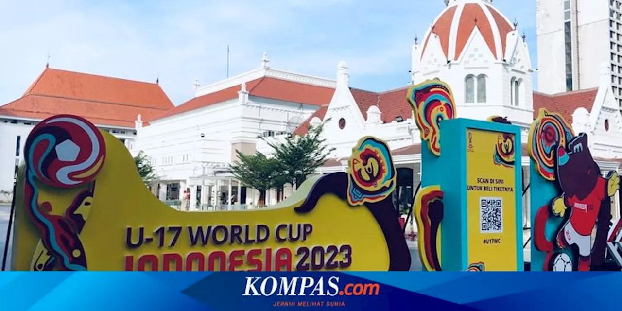 Kota Surabaya Berdandan demi Tampil Keren di Piala Dunia U17 2023