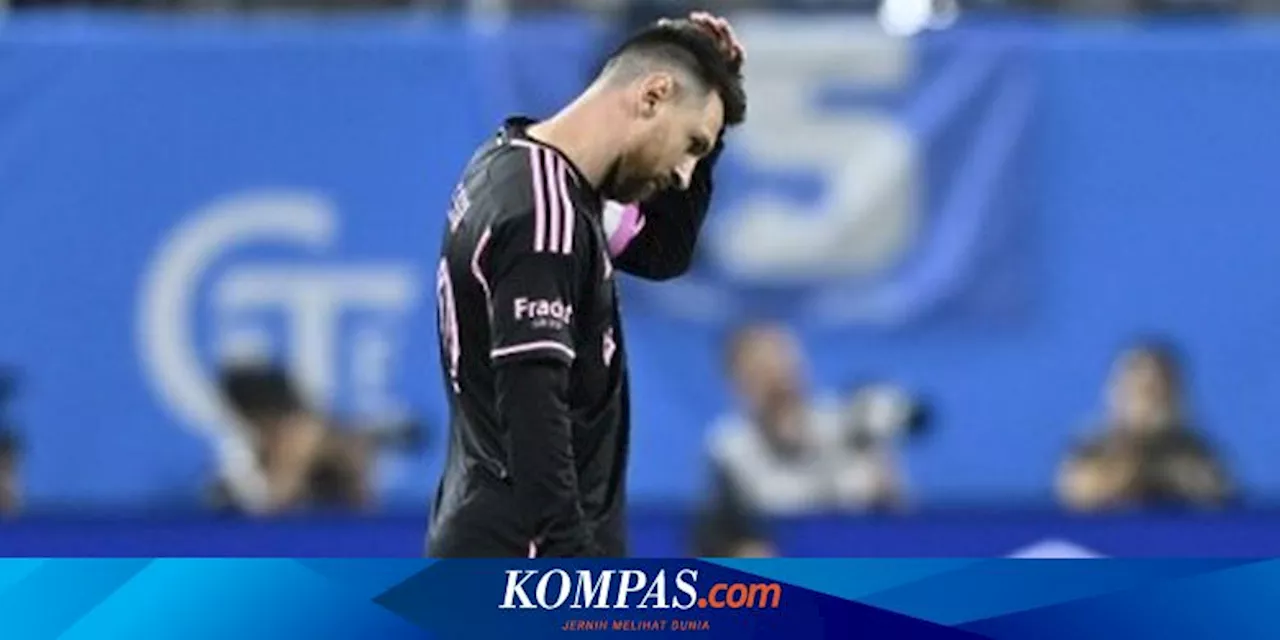 Charlotte FC Vs Inter Miami 1-0, Messi Akhiri Musim dengan Kekalahan