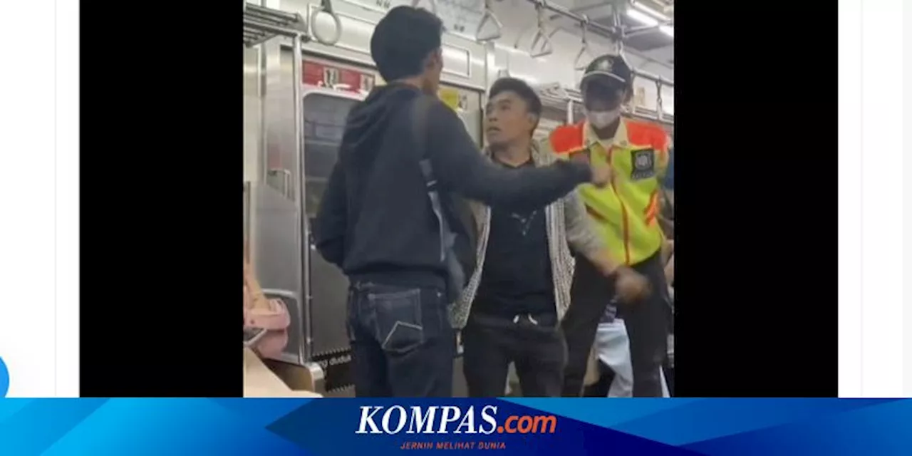 Viral, Video Seorang Pria Marah-marah di KRL, KCI Ungkap Kejadiannya