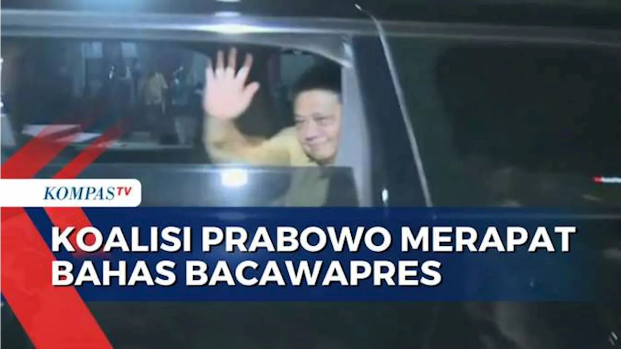 Ketum Parpol Koalisi Indonesia Maju Merapat ke Kediaman Prabowo, Bahas Cawapres!