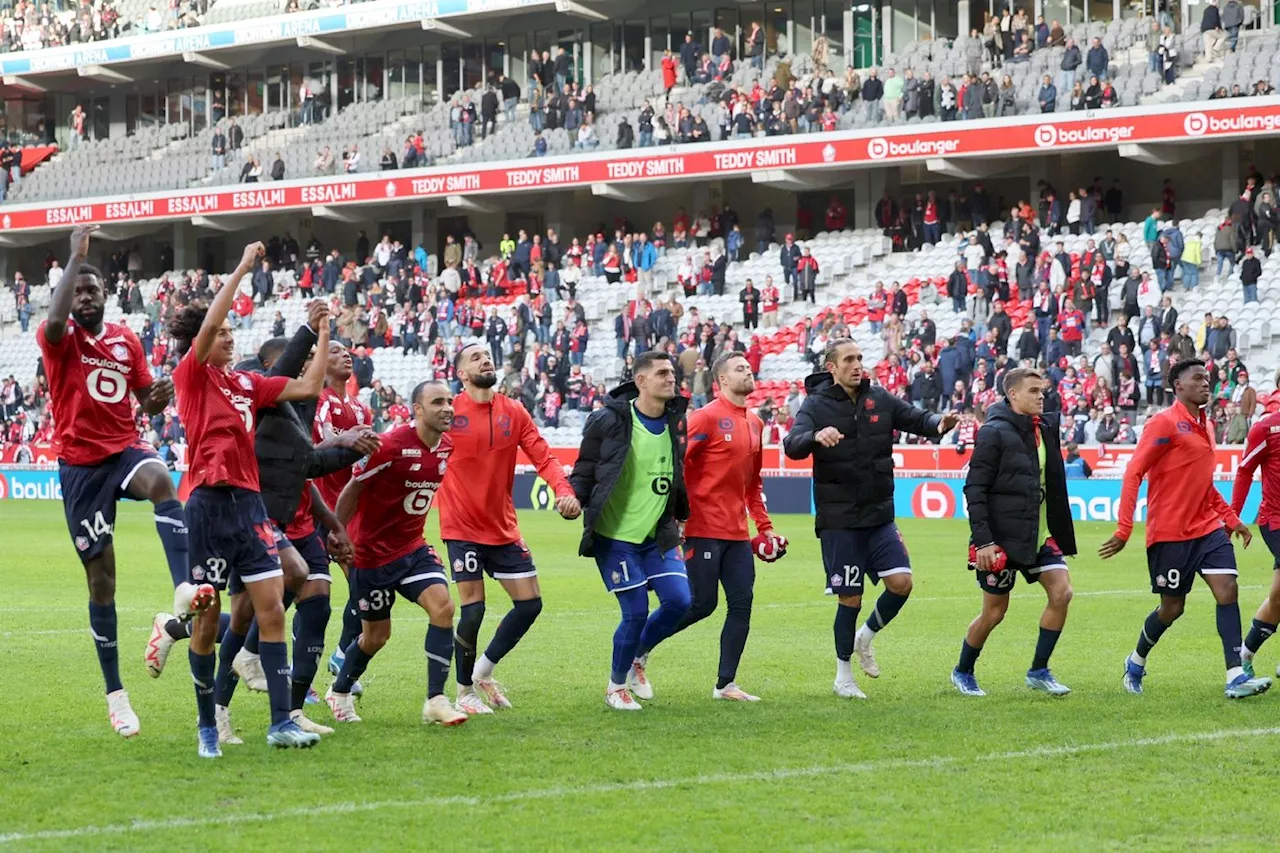 Ligue 1: service minimum pour Lille face à Brest (1-0)