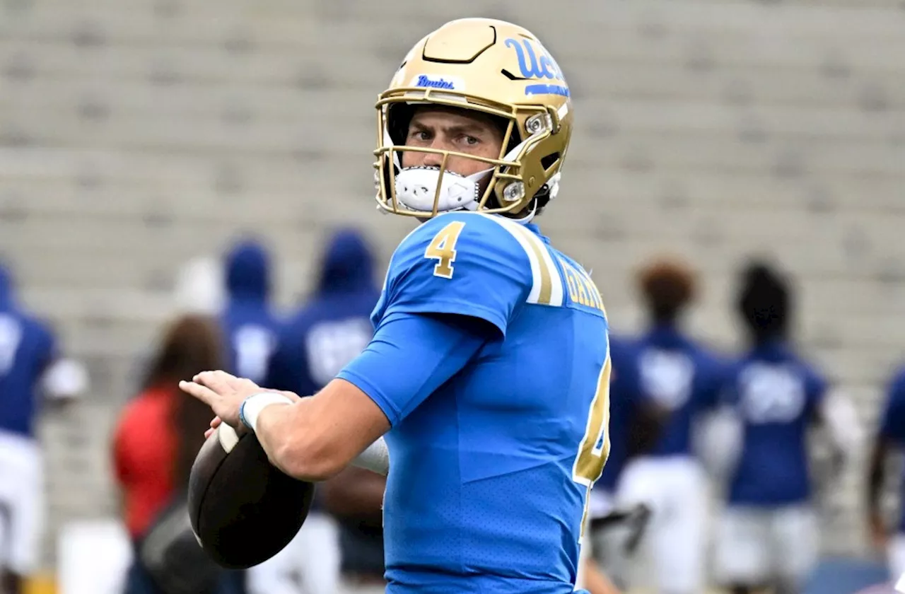 UCLA starts QB Ethan Garbers in place of Dante Moore against Stanford