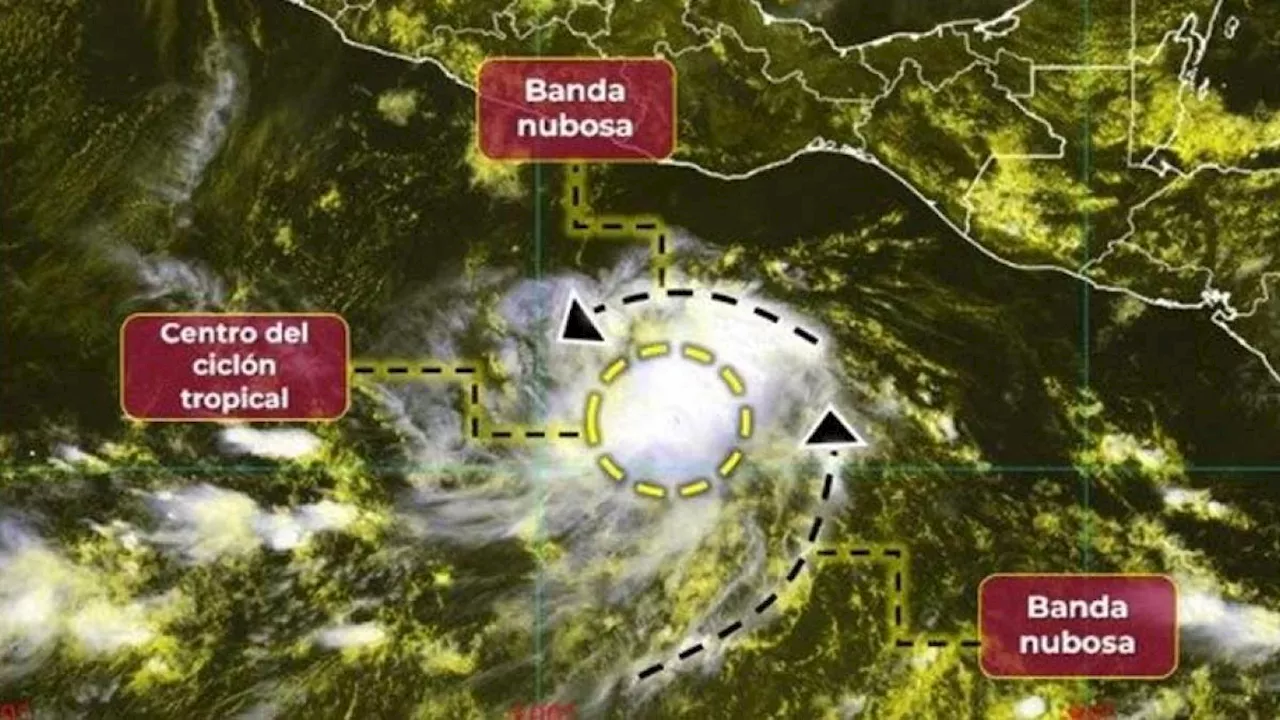 Nace la tormenta tropical 'Otis' al sur de las costas de Oaxaca; ¿En qué estados habrá lluvias?