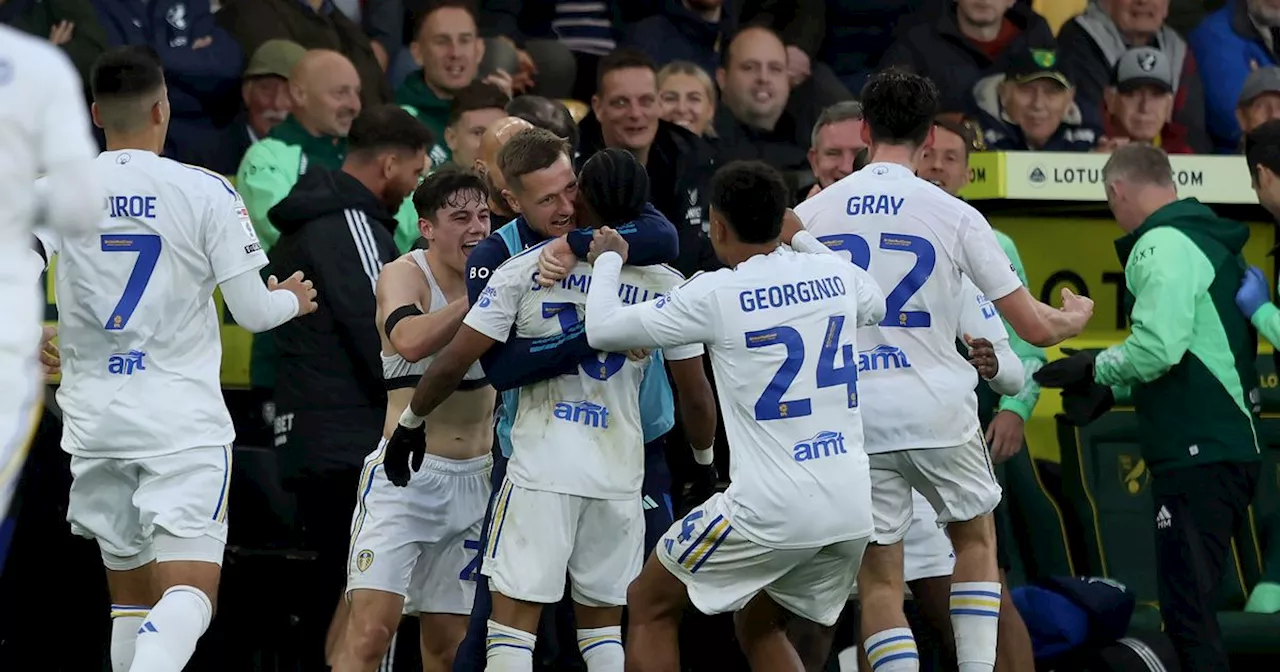 Give us your player ratings as Leeds United seal remarkable Norwich comeback