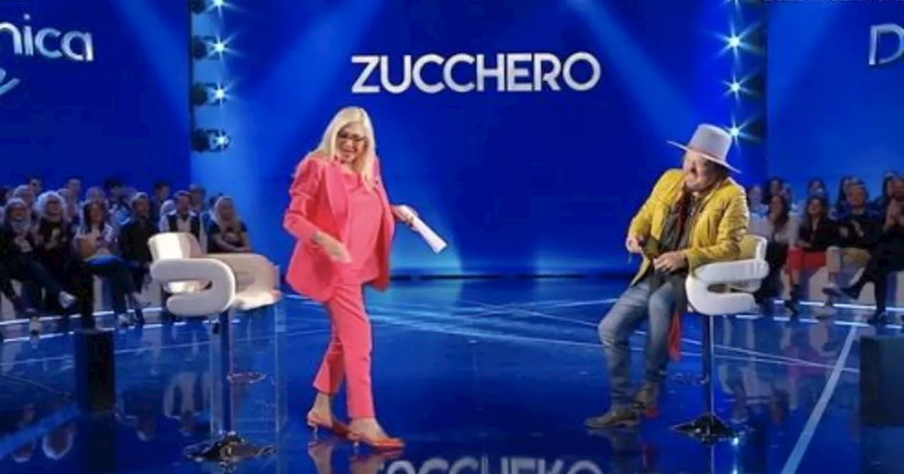 Zucchero e il furgone: &#034;Se è bionda...&#034;, battutaccia sessuale, gelo dalla Venier