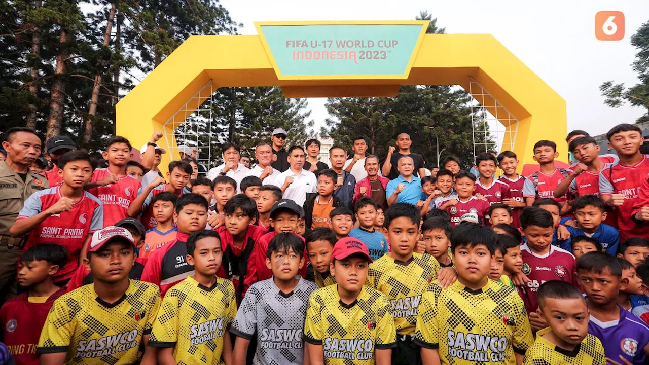 Trophy Experience di Bandung Meriah, Tanda Siap Gelar Piala Dunia U-17 2023