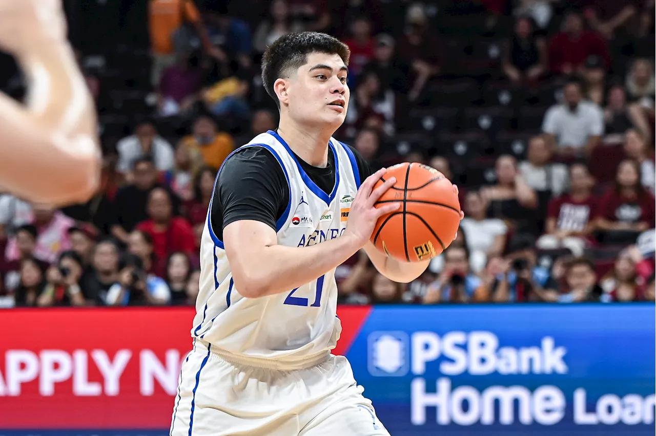 Rookie Mason Amos shines as Ateneo hands UP its first loss in OT