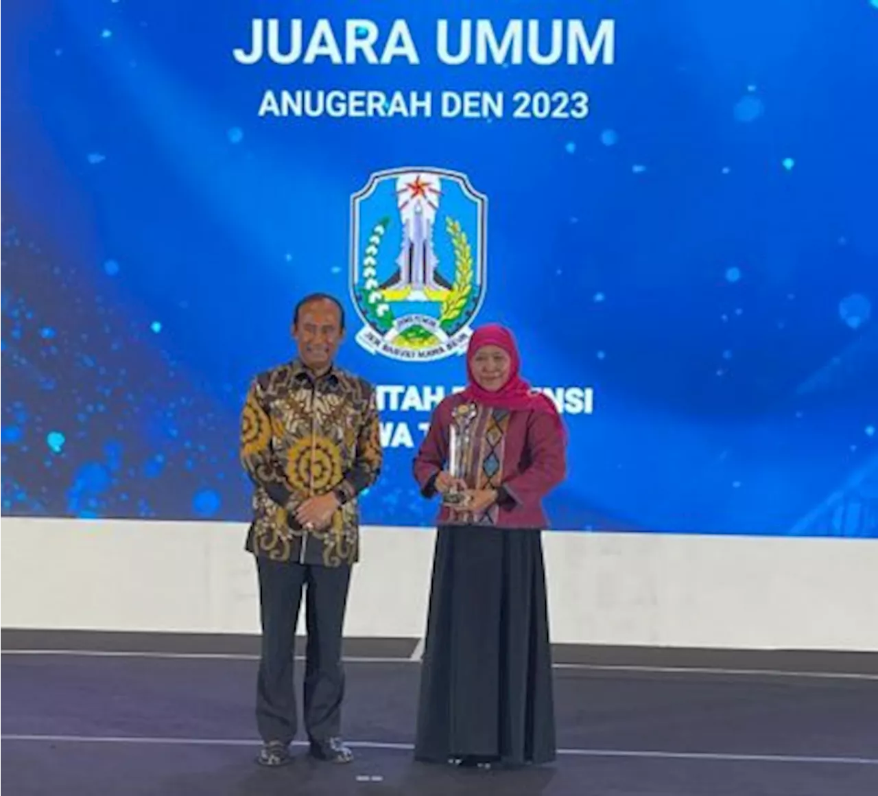 Borong 6 Penghargaan, Jatim Juara Umum Anugerah DEN 2023