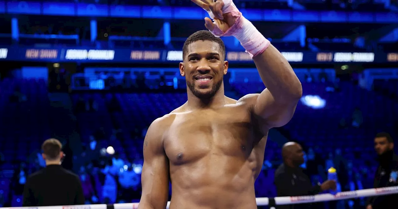 Anthony Joshua drops Deontay Wilder bout hint with Tyson Fury 'mega-card' claim