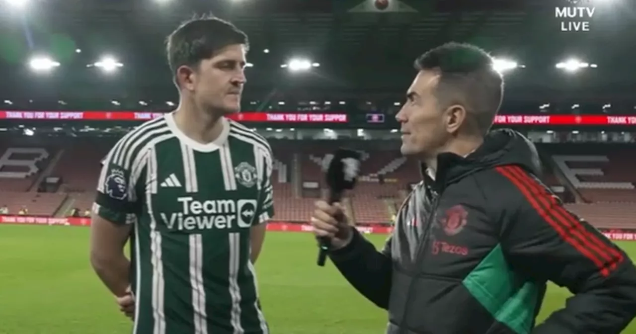 Harry Maguire lifts lid on Erik ten Hag's half-time message in Man United win