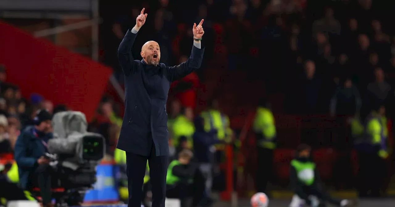 Ten Hag's first-half team talk and what Man Utd players were told