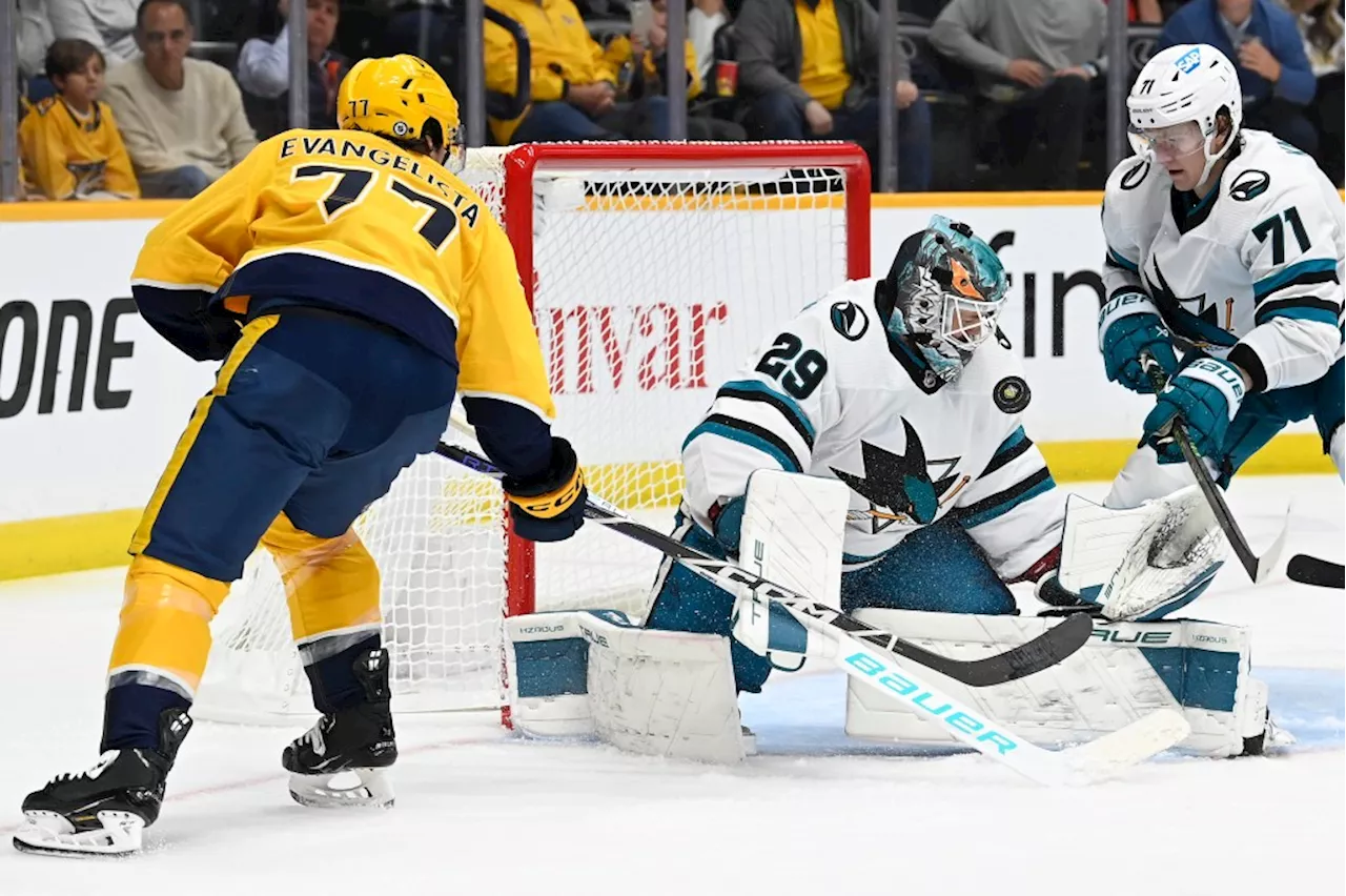 Hertl blasts Sharks’ lack of response after Predators player runs over Blackwood