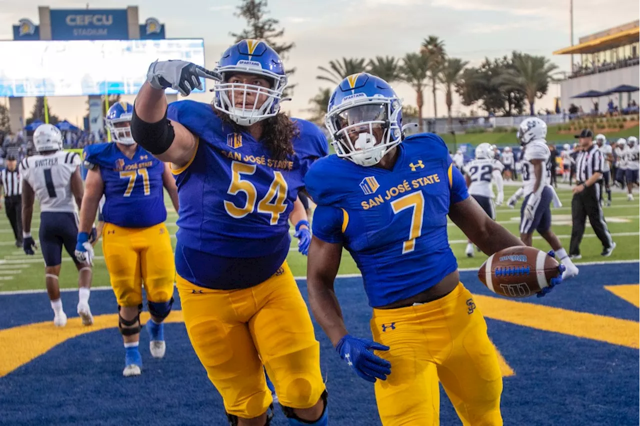 San Jose State football: Spartans celebrate homecoming with rare win over Utah State