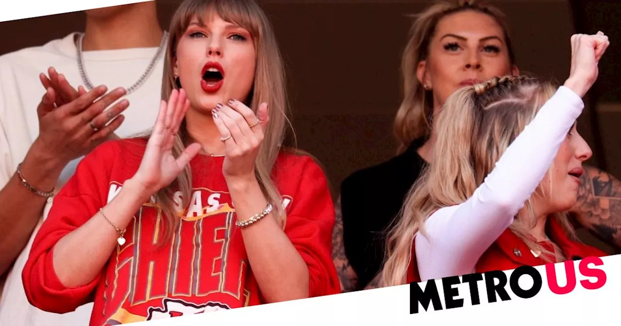 Taylor Swift goes wild at another of beau Travis Kelce’s games