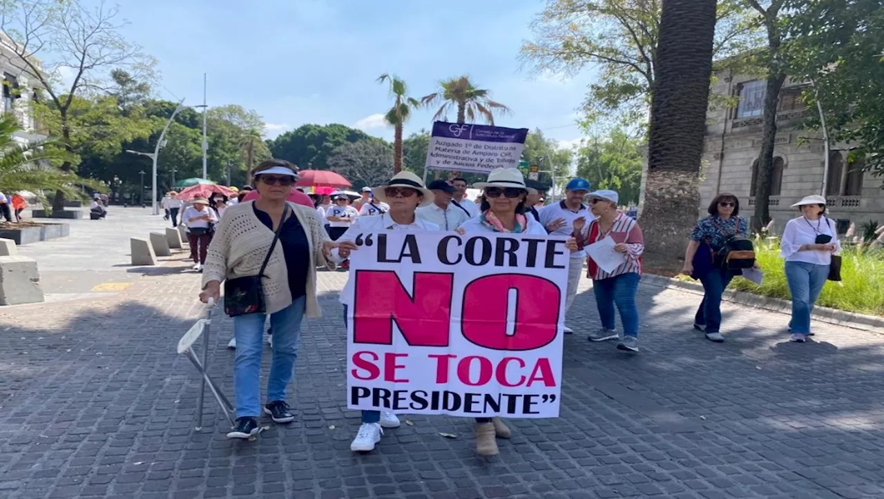 Puebla se suma a la marcha nacional del Poder Judicial