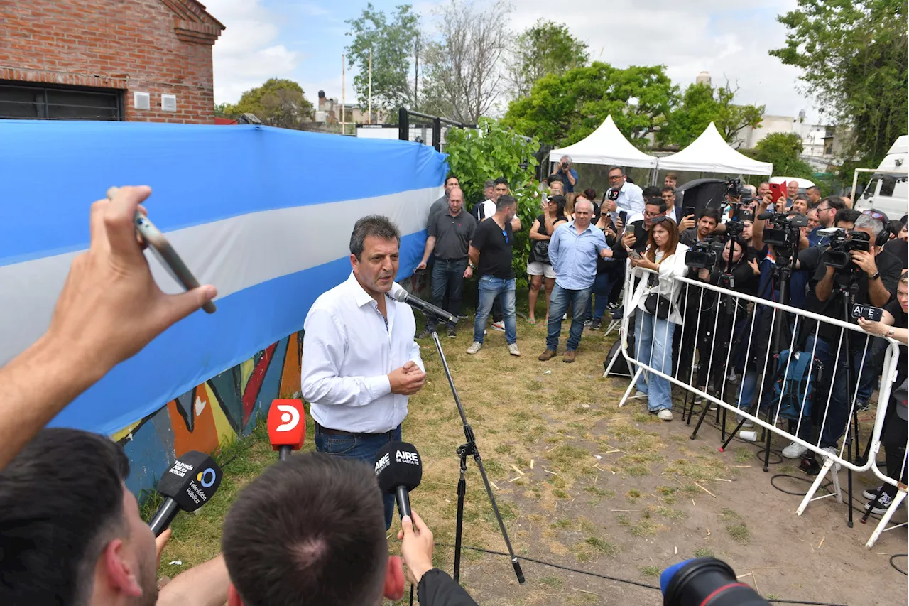 Sergio Massa: «En cuatro minutos los ciudadanos deciden el futuro de cuatro años»