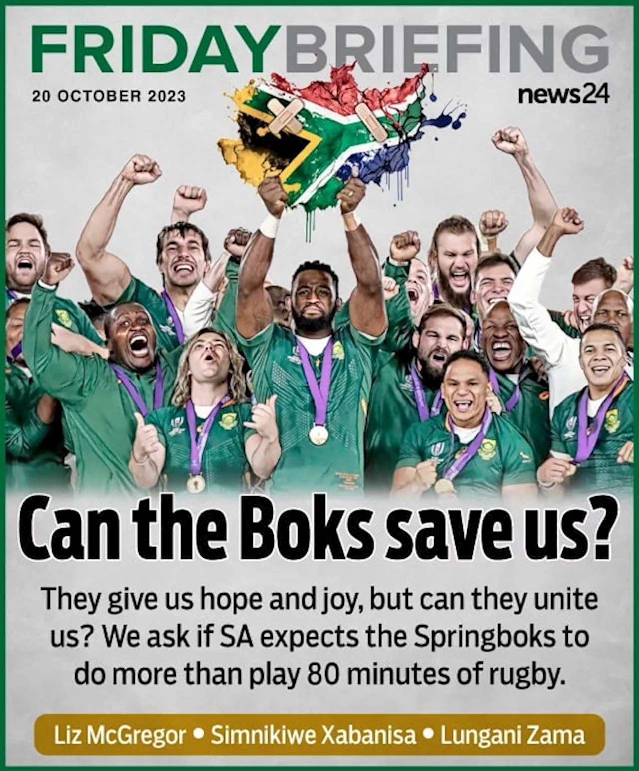 FRIDAY BRIEFING | Can the Boks save us?